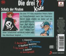 Die drei ??? Kids 50: Schatz der Piraten, CD