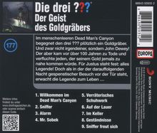 Die drei ??? (Folge 177) - Der Geist des Goldgräbers, CD