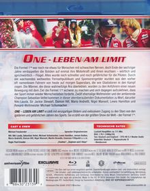 One - Leben am Limit (Blu-ray), Blu-ray Disc