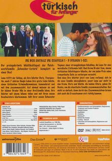 Türkisch für Anfänger (Komplette Serie), 9 DVDs