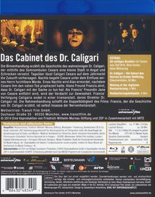 Das Cabinet des Dr. Caligari (Blu-ray), Blu-ray Disc