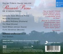 Georg Friedrich Händel (1685-1759): Riccardo Primo, 3 CDs