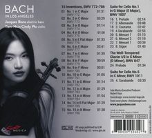 Johann Sebastian Bach (1685-1750): Inventionen BWV 772-786 (Nr.1-15) für Violine &amp; E-Bass, CD