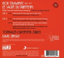 Igor Strawinsky (1882-1971): Le Sacre du Printemps, 2 CDs