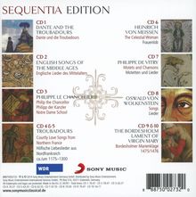 Sequentia Edition (dhm), 10 CDs