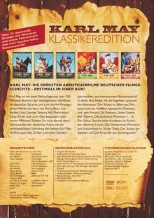 Karl May - Klassikeredition, 16 DVDs