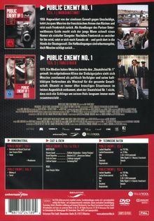 Public Enemy No. 1: Mordinstinkt / Todestrieb, 2 DVDs