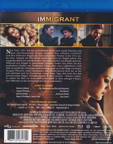 The Immigrant (Blu-ray), Blu-ray Disc