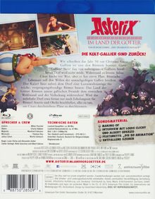 Asterix im Land der Götter (Blu-ray), Blu-ray Disc