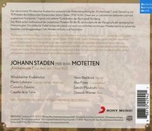 Johann Staden (1581-1634): 15 Motetten, CD