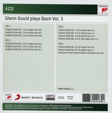 Johann Sebastian Bach (1685-1750): Glenn Gould spielt Bach III (Sony Classical Masters), 4 CDs