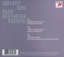 Igor Levit - Bach, Beethoven, Rzewski, 3 CDs