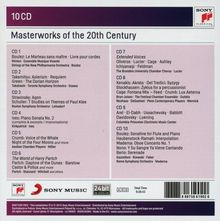 Masterworks of the 20th Century, 10 CDs