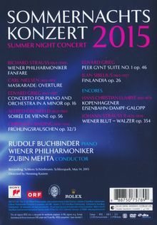Wiener Philharmoniker - Sommernachtskonzert 2015, DVD