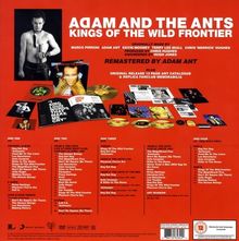 Adam &amp; The Ants: Kings Of The Wild Frontier (remastered) (180g) (Limited Super Deluxe Edition) (Gold Vinyl), 2 CDs, 1 DVD und 1 LP