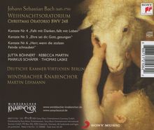 Johann Sebastian Bach (1685-1750): Weihnachtsoratorium BWV 248 (Kantaten 4-6), CD