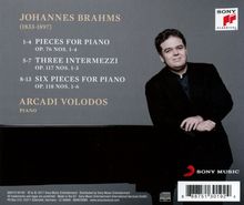 Johannes Brahms (1833-1897): Klavierstücke opp.76,117,119, CD