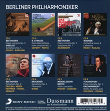 Berliner Philharmoniker - Great Recordings, 8 CDs