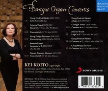 Kei Koito - Baroque Organ Concertos, CD