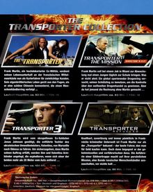 The Transporter Collection (Blu-ray), 4 Blu-ray Discs