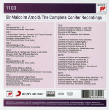 Malcolm Arnold (1921-2006): Sir Malcolm Arnold - The Complete Conifer Recordings, 11 CDs