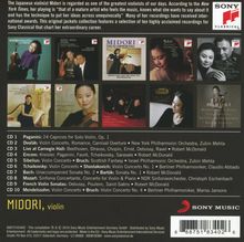 The Art of Midori, 10 CDs
