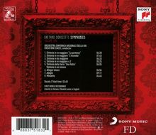 Gaetano Donizetti (1797-1848): Symphonien Vol.1, CD