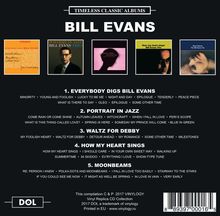 Bill Evans (Piano) (1929-1980): Timeless Classic Albums, 5 CDs