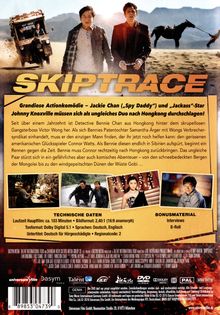 Skiptrace, DVD