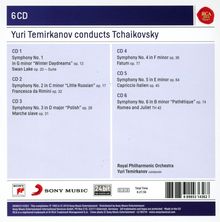 Yuri Temirkanov conducts Tschaikowsky, 6 CDs