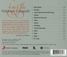Stephane Grappelli (1908-1997): Le Toît De Paris, CD