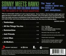 Sonny Rollins (geb. 1930): Sonny Meets Hawk!, CD