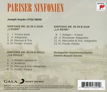 Joseph Haydn (1732-1809): Symphonien Nr.82,83,85, CD
