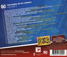 Filmmusik: The Music Of DC Comics Volume 2, CD