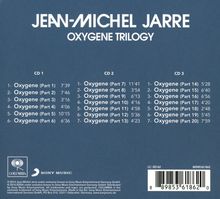 Jean Michel Jarre: Oxygene Trilogy (40th Anniversary Edition), 3 CDs