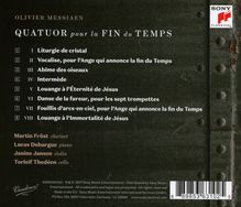 Olivier Messiaen (1908-1992): Quartett für das Ende der Zeit, CD