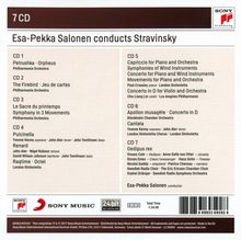 Esa-Pekka Salonen conducts Strawinsky, 7 CDs
