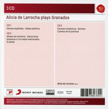 Alicia de Larrocha plays Granados, 3 CDs