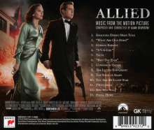 Alan Silvestri (geb. 1950): Filmmusik: Allied (Music from the Motion Picture), CD