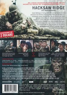 Hacksaw Ridge, DVD