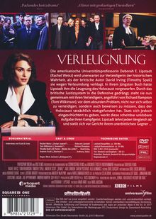 Verleugnung, DVD