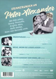 Erinnerungen an Peter Alexander Edition 1, 3 DVDs
