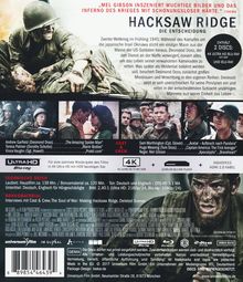 Hacksaw Ridge (Ultra HD Blu-ray &amp; Blu-ray), 1 Ultra HD Blu-ray und 1 Blu-ray Disc