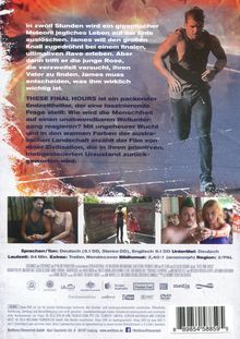 These Final Hours, DVD