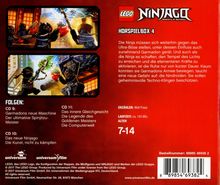 LEGO Ninjago Hörspielbox 4, 3 CDs