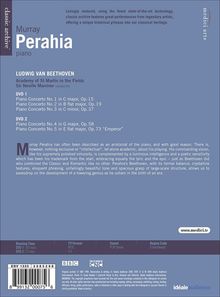 Murray Perahia  - Ludwig van Beethoven, 2 DVDs