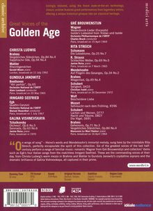 Great Voices of the Golden Age, DVD
