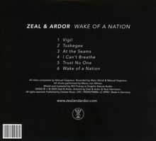 Zeal &amp; Ardor: Wake Of A Nation  EP, CD