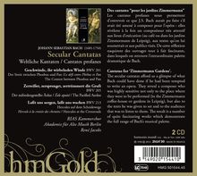 Johann Sebastian Bach (1685-1750): Kantaten BWV 201,205,213, 2 CDs