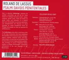 Orlando di Lasso (Lassus) (1532-1594): Psalmi penitentialis Nr.1-7 "Bußpsalmen", 2 CDs